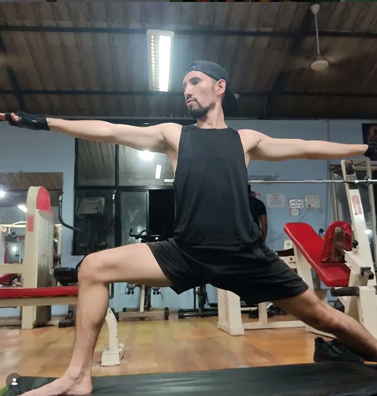 Yoga session